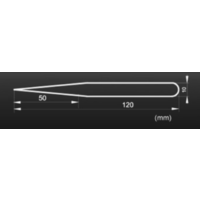 VETUS 1 SA  Straight Tweezers