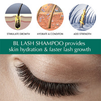 BL Lash Shampoo Foam with Cleansing Brush  - 100ml 