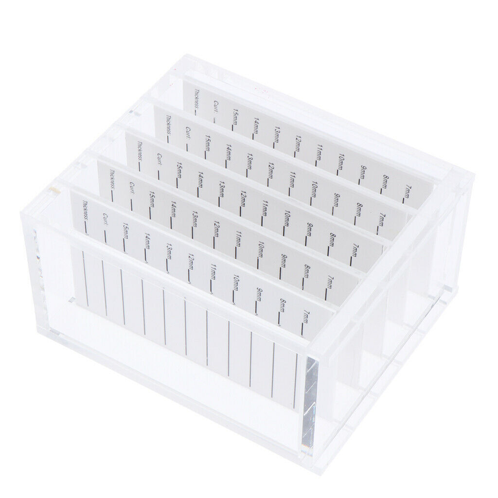 Lash Extensions Storage Box - 5 Tiles