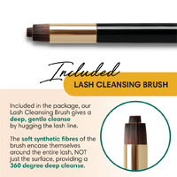 BL Lash Shampoo Foam with Cleansing Brush  - 100ml 
