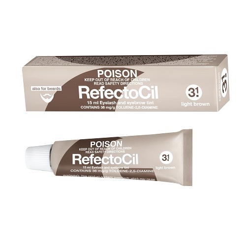 RefectoCil - Eyelash & Eyebrow Tint # 3.1 Light Brown - 15ML Tube
