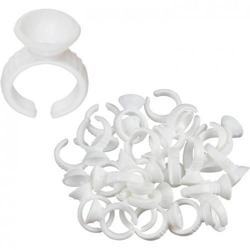 Pigment Holder & Glue Ring - Pack of 10