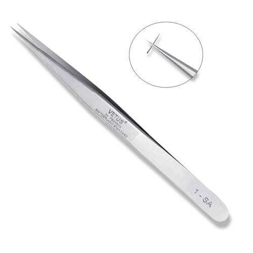 VETUS 1 SA  Straight Tweezers